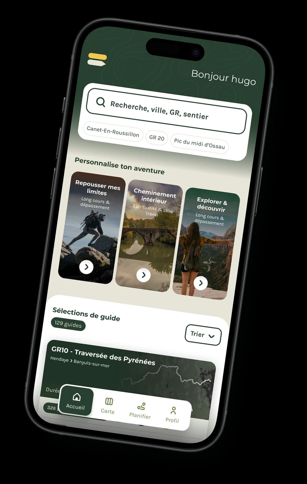 ON MY WAY - Application mobile iOS et Android développé par l'agence LOBBI à Perpignan
